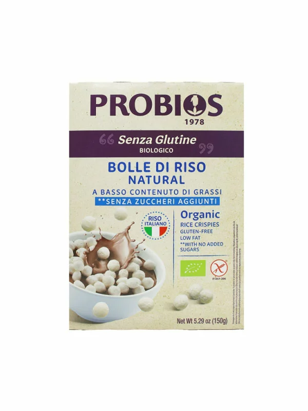 Probios rižine kuglice bez glutena u pakiranju od 150g