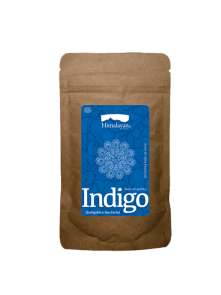 Indigo prirodna boja za kosu u čvrstom papirnatom pakiranju od 100g