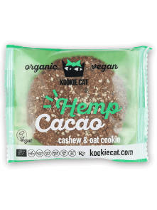 Kookie Cat - Organski keks 50g Konoplja - Kakao