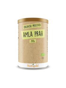 Nutrigold amla (amalaki) u prahu  u smeđoj posudi od 200 grama.