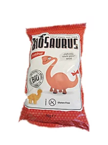 Biosaurus kukuruzni flips - Ketchup 50g Organski - Bez glutena