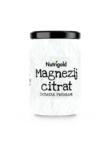 Nutrigold magnezijev citrat u staklenoj ambalaži 500g