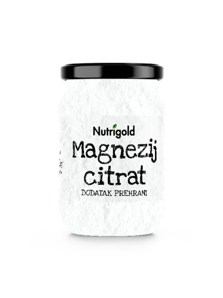 Nutrigold magnezijev citrat u staklenoj ambalaži 500g