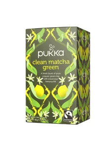 Pukka Čaj Clean Matcha Green 30g - Organski u kutiji