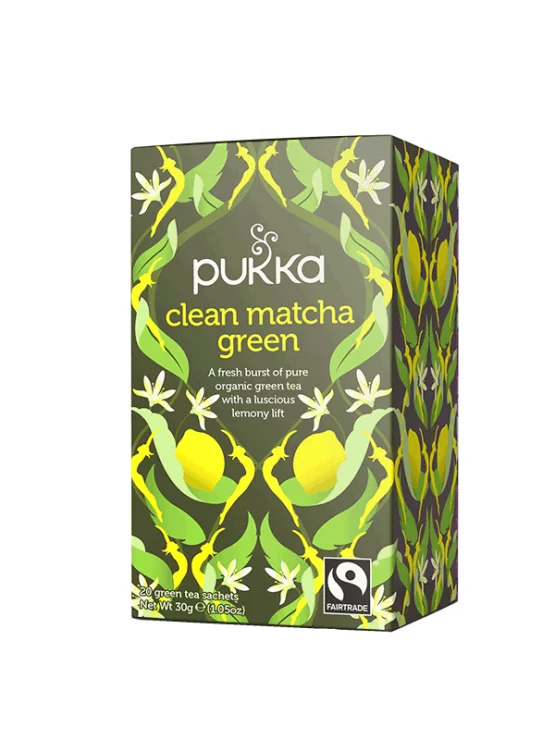 Pukka Čaj Clean Matcha Green 30g - Organski u kutiji