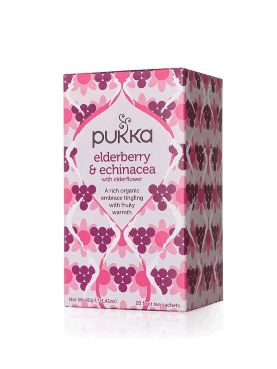 Pukka Čaj Bazga & Echinacea 40g - Organski u kutiji