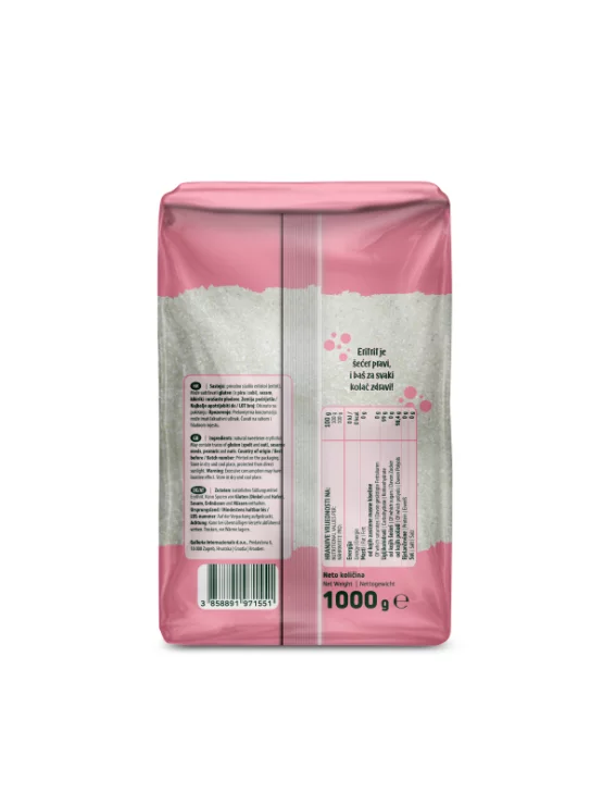Eritrit Prirodni zaslađivač - Bez kalorija 1000g Nutrigold