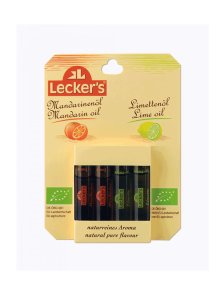 Ulje od mandarine i limete Hladno prešano - Organsko 4x2ml  Lecker´s