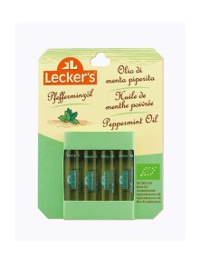 Lecker's organsko ulje od peperminta u pakiranju 4x2 ml