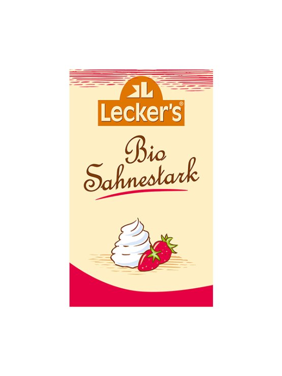 Lecker's organski Prašak/stabilizator za šlag u pakiranju od 4x8g