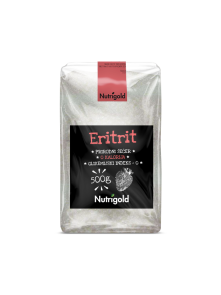 Nutrigold eritrit prirodni zaslađivač u prozirnoj plastičnoj ambalaži 500g