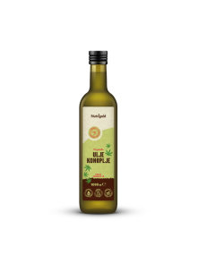 Nutrigold ulje konoplje u tamnoj, staklenoj ambalaži od 1000ml.