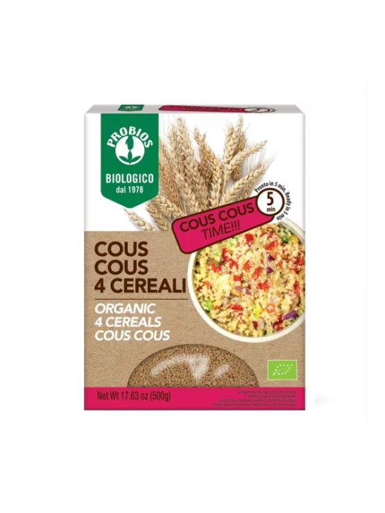 Probios Kus kus od 4 vrste žitarica Bio u pakiranju od 500g