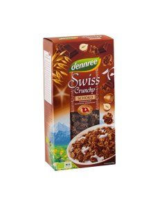 Hrskava mješavina žitarica s čokoladom - Organska 375g Dennree