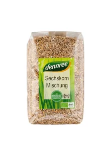 Dennree Mješavina 6 žitarica - Organska u pakiranju od 1kg