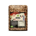 Nutrigold quinoa "tricolor" dolazi u prozirnom, plastičnom pakiranju od 500g.