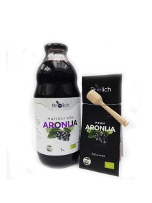 Aronija sok 1L + Aronija čaj 100g gratis Opg Brolich