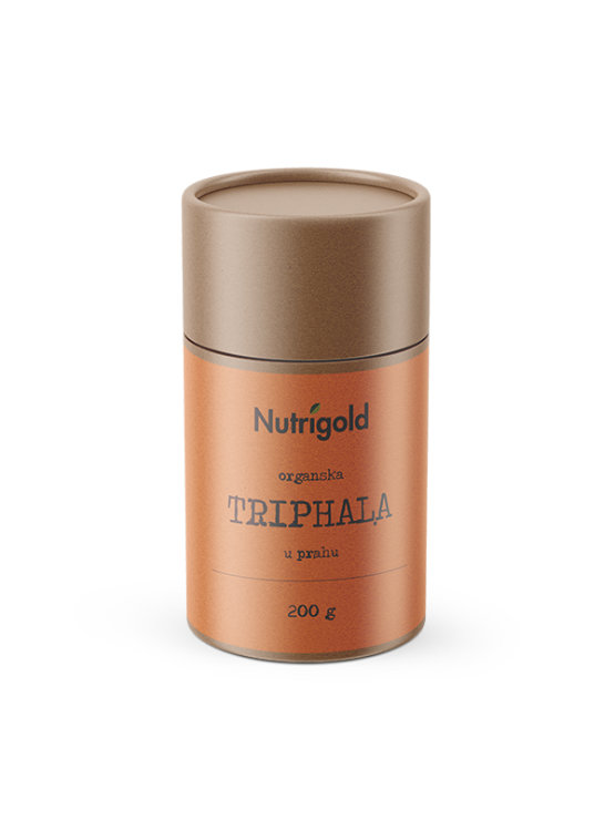 Nutrigold triphala u prahu u kartonskom pakiranju od 200g.