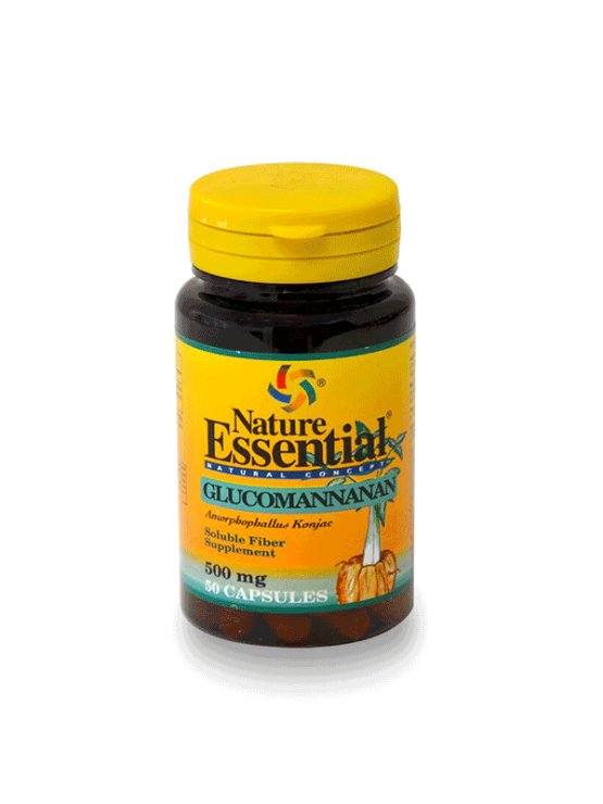 Glukomanan u kapsulama 500 mg Nature Essential 50 kapsula