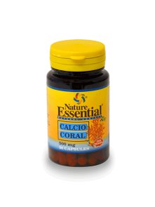 Kalcij koraljni 500mg - 50 kapsula Nature Essential