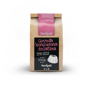 Nutrigold goveđa konzumna želatina u ambalaži od 1000g