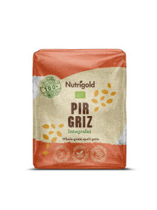 Nutrigold pir griz u prozirnoj plastičnoj ambalaži od 500g.