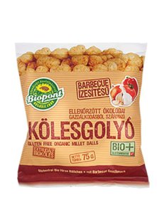 Ekstrudirane kuglice prosa s okusom roštilja - Organske 75g Biopont