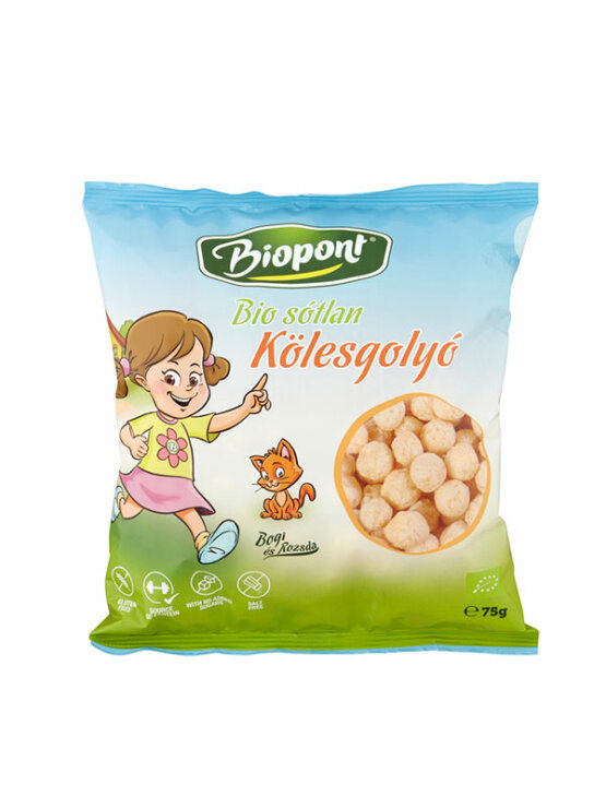 Kuglice prosa Bogi Bez glutena - Organske 75g Biopont