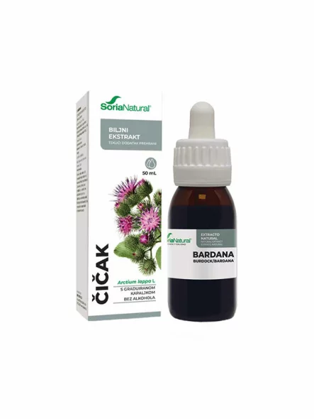 Soria Natural Čičak – prirodni ekstrakt  u bočici od 50 ml