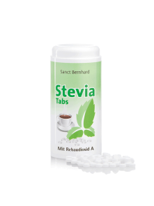 Stevia tablete s rebaudiozidom A 600 tableta - 40g Krauterhaus