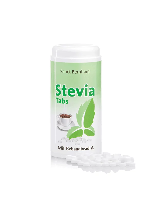 Stevia tablete s rebaudiozidom A 600 tableta - 40g Krauterhaus