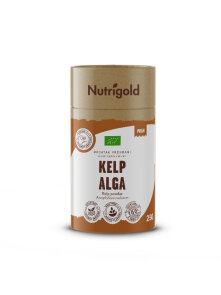 Nutrigold Kelp (Kombu) alga u prahu u smeđoj ambalaži 250g