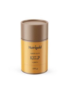 Nutrigold Kelp (Kombu) alga u prahu u smeđoj ambalaži 250g