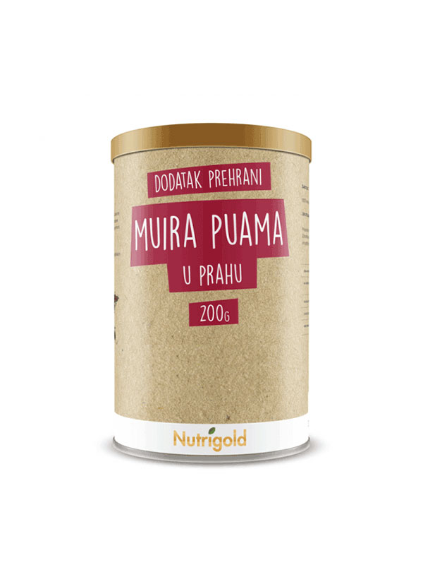 Nutrigold Muira Puama Powder 100 Organic Healthy Food Factory