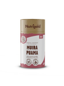 Muira Puama u prahu dolazi u papirnatom pakiranju od 200g.