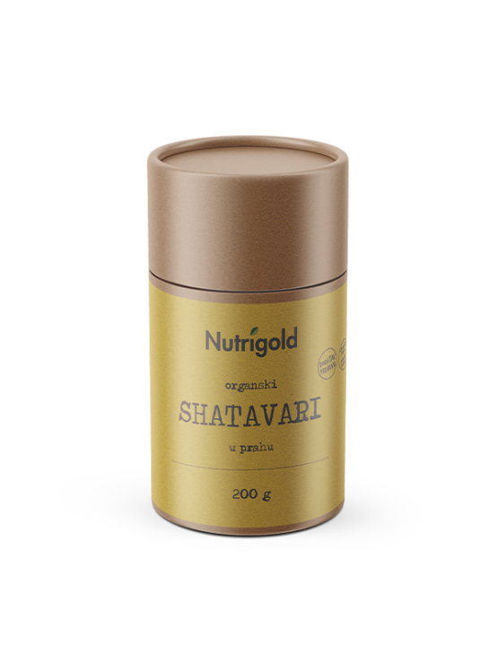 Nutrigold Shatavari u prahu u kartonskoj ambalaži od 200g.
