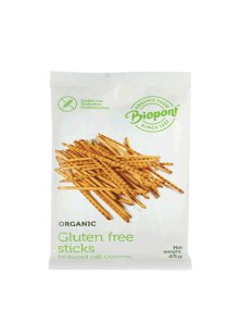 Štapići bez glutena - Organski 45g Biopont