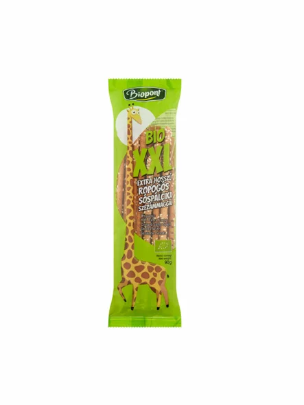 Štapići od pira sa sezamom XL - Organski 90g Biopont