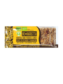Pločica s bademima, suncokretom i kvinojom - Bio 25g Probios