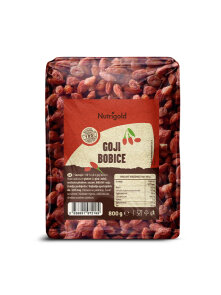 Nutrigold goji bobice u prozirnoj plastičnoj ambalaži od 800 grama