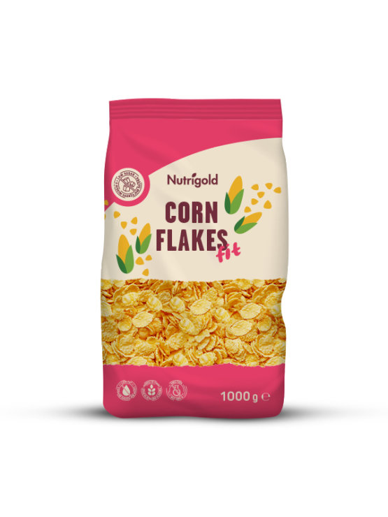 Nutrigold cornflakes fit u plastičnoj ambalaži 1000g