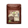 Nutrigold crvena riža u prozirnoj plastičnoj ambalaži 500g