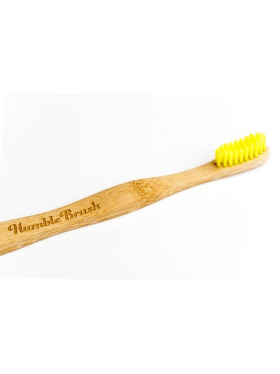 Humble Brush četkica za zube od bambusa za djecu Ultra soft žuta