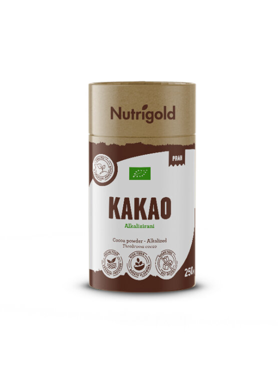 Nutrigold Kakao prah - Organski u smeđoj ambalaži 250 g