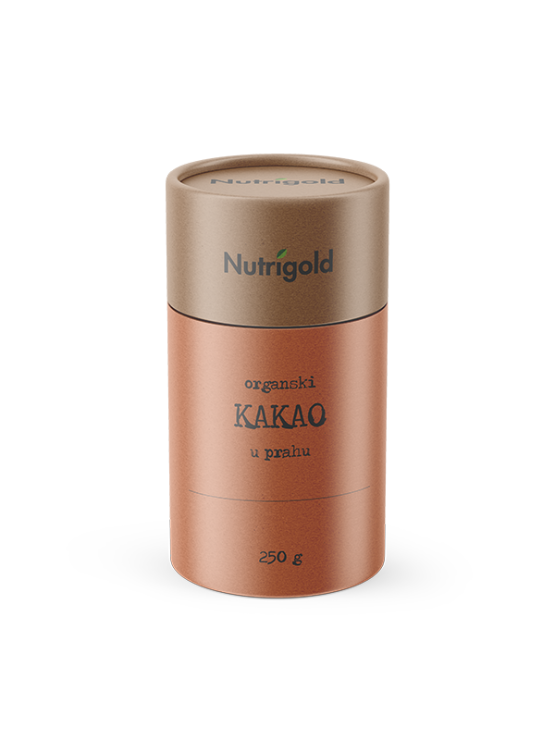 Nutrigold Kakao prah - Organski u smeđoj ambalaži 250 g