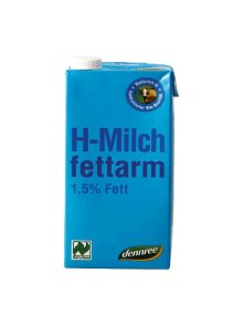 Mlijeko trajno 1,5% - Organsko 1000ml Dennree