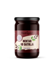 Nektar od datulja dolazi u staklenoj, prozirnoj ambalaži od 900g.