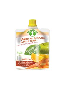 Pulpa od naranče, jabuke i mrkve - Organska 100g Probios
