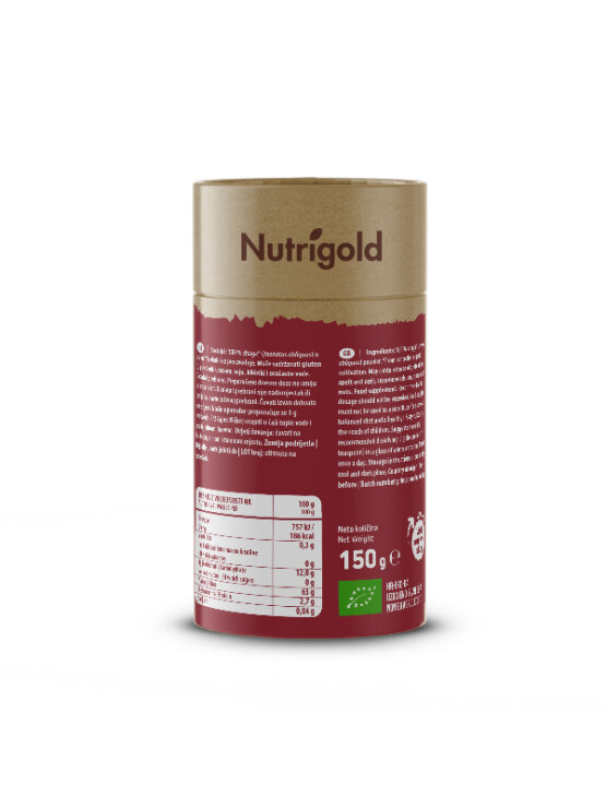 Nutrigold organska chaga u prahu u valjkastoj ambalaži od 150g
