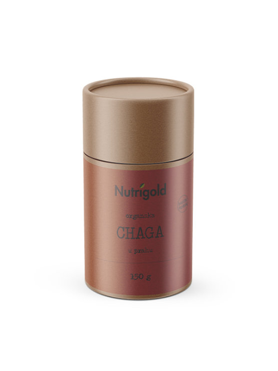 Nutrigold organska chaga u prahu u valjkastoj ambalaži od 150g
